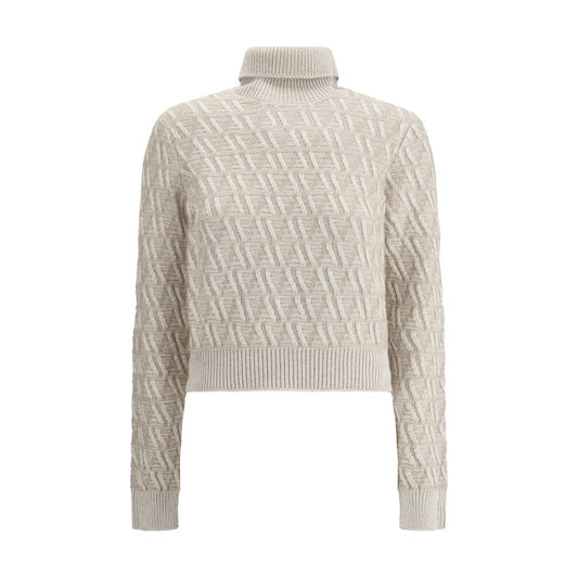 Fendi Turtleneck Sweater Fendi Gray