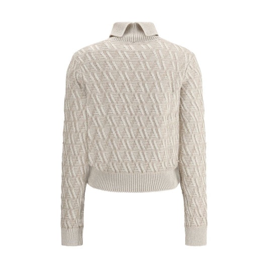Fendi Turtleneck Sweater Fendi Gray