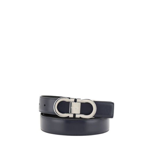 Ferragamo Reversible Belt Ferragamo Dark Slate Gray