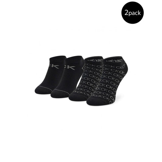 Calvin Klein Black Cotton Tights & Sock Calvin Klein Black