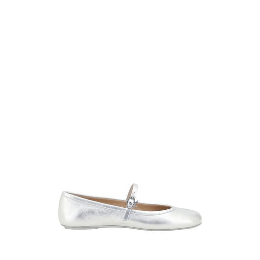 Gianvito Rossi Carla Ballerinas Gianvito Rossi Light Gray