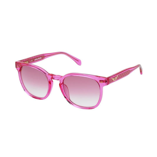 Zadig & Voltaire Multicolor Acetate Sunglasses Zadig & Voltaire Rosy Brown