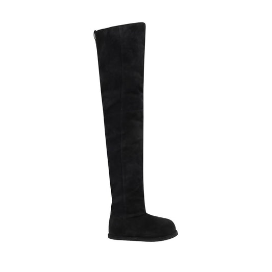 Amina Muaddi Heidi Boots Amina Muaddi Black