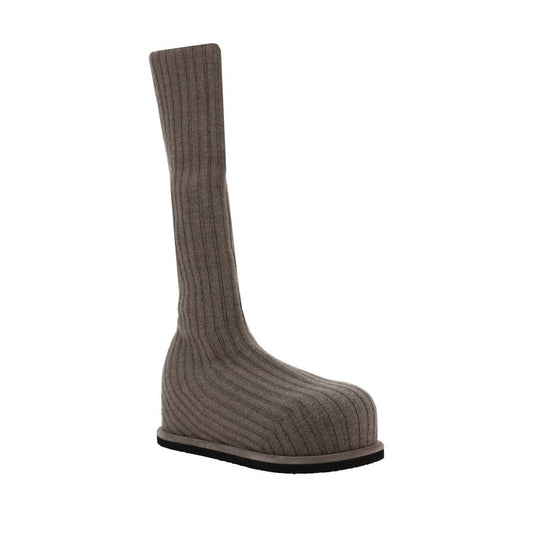 Amina Muaddi Veneda Boots Amina Muaddi Dim Gray