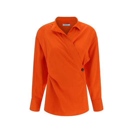 Ferragamo Shirt Ferragamo Orange Red