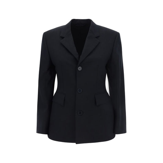 Balenciaga Hourglass Blazer Jacket Balenciaga Black
