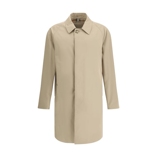 Burberry Breasted Coat Burberry Tan