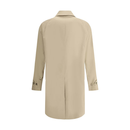 Burberry Breasted Coat Burberry Tan