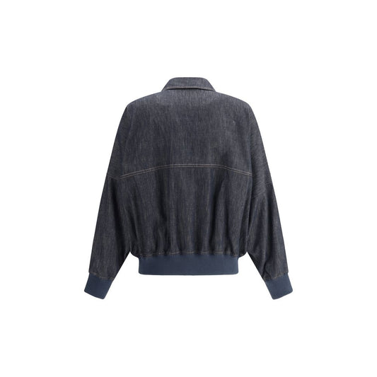 Brunello Cucinelli Denim Jacket Brunello Cucinelli Dark Slate Gray