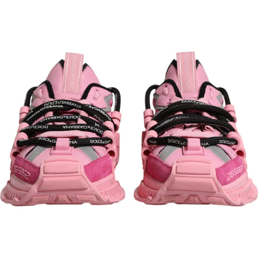 Dolce & Gabbana Dolce & Gabbana Pink Low Top Space Women Sneakers Shoes LA12202-39.5 1728,67345645728,Dolce & Gabbana,EU39.5/US9,Material: 50% Cotton 20% Calf Leather 10% Elastane 10% Nylon 10% Viscose,Pink,Preowned / Defect,Shoes,Sneakers - Women - Shoes