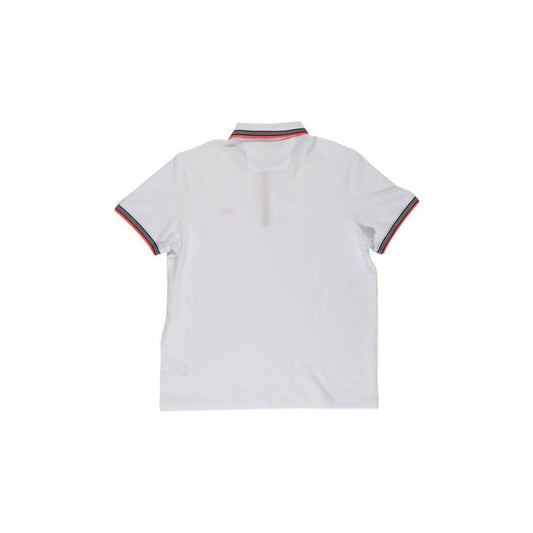 Hugo Boss White Cotton Polo Shirt