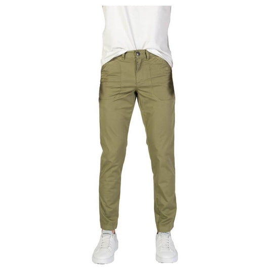 Refrigiwear Green Cotton Jeans & Pant