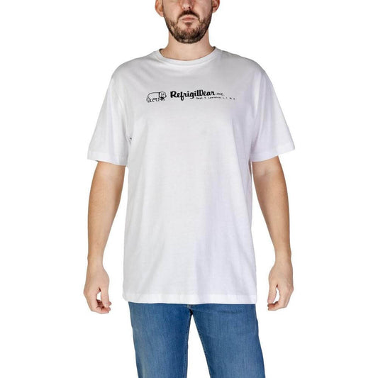 Refrigiwear White Cotton T-Shirt