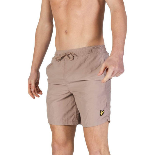 Lyle & Scott Gray Nylon Swimwear