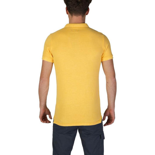 Superdry Yellow Cotton Polo Shirt