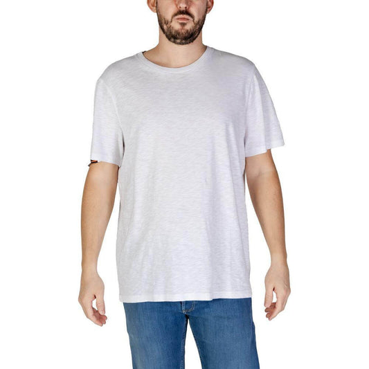 Superdry White Cotton T-Shirt
