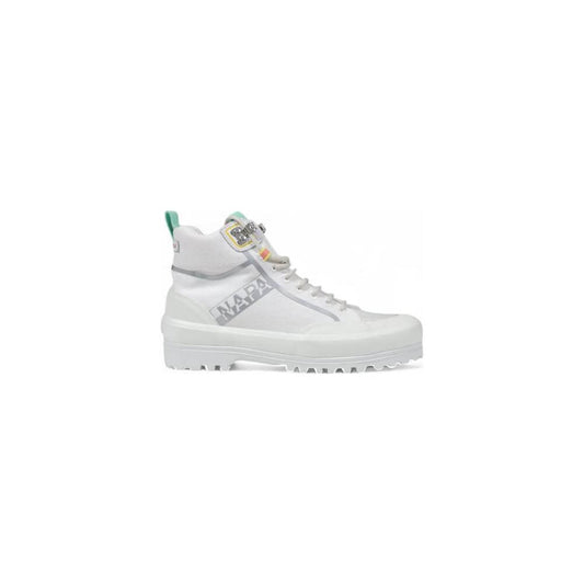 Superga White Fabric Sneaker