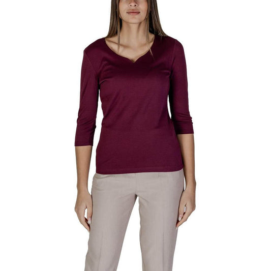 Street One Purple Cotton Tops & T-Shirt