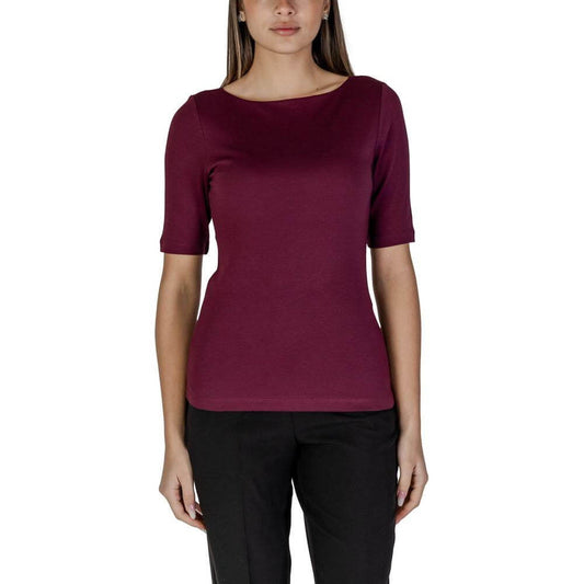 Street One Purple Cotton Tops & T-Shirt