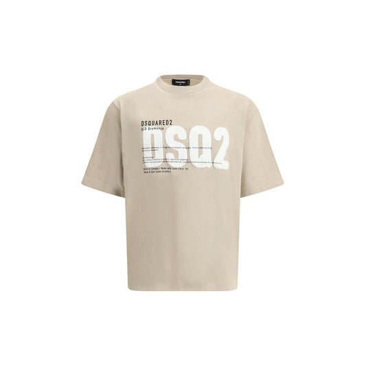 Dsquared² Logoed T-Shirt Dsquared² Gray