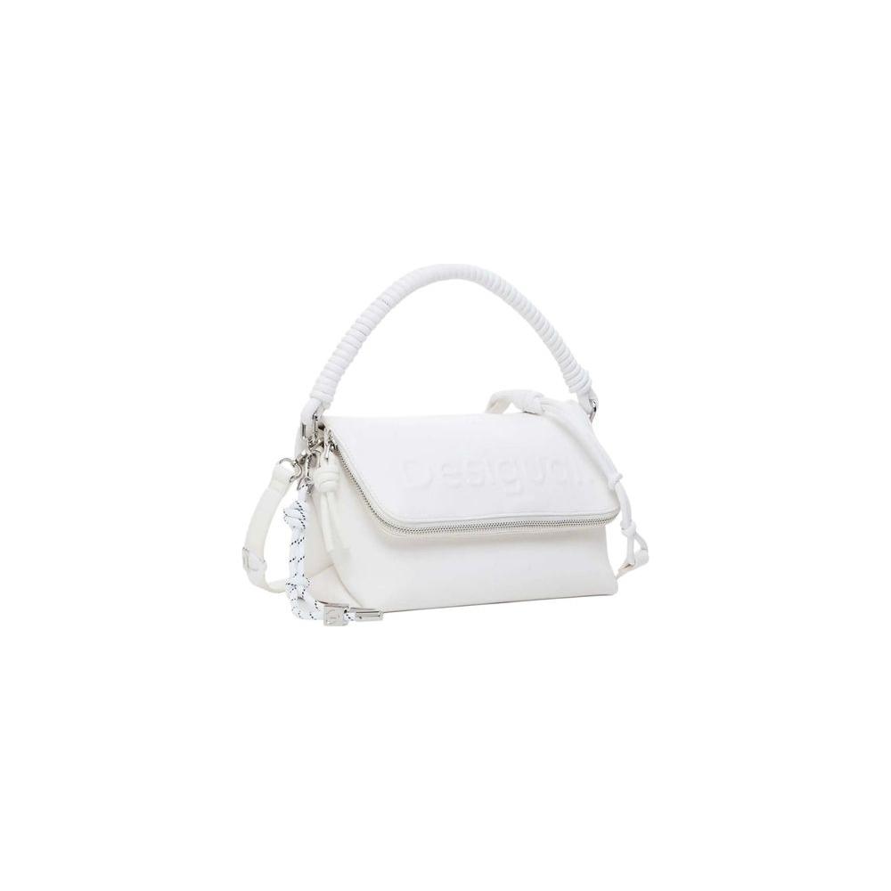 Front view with bag zipped and handles upright.