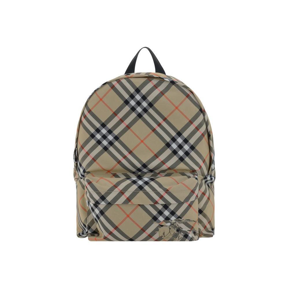 Front view with bag zipped and handles upright.