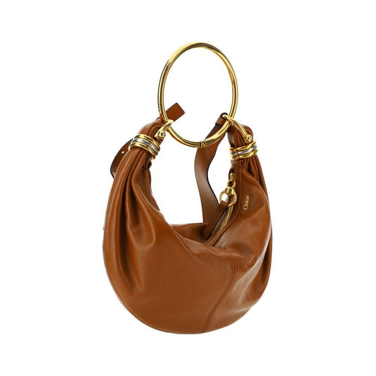 Chloé Bracelet Handbag Chloé Saddle Brown