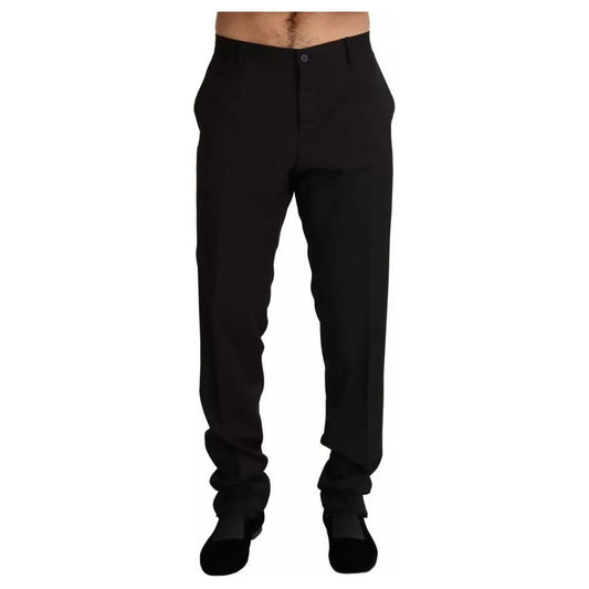 Dolce & Gabbana Black Dress Formal Skinny Pants