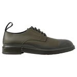 Dolce & Gabbana Green Leather Rubber Sole Dress Shoes