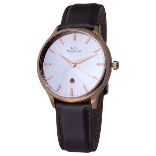 Luca Maranello Brown Leather Watch