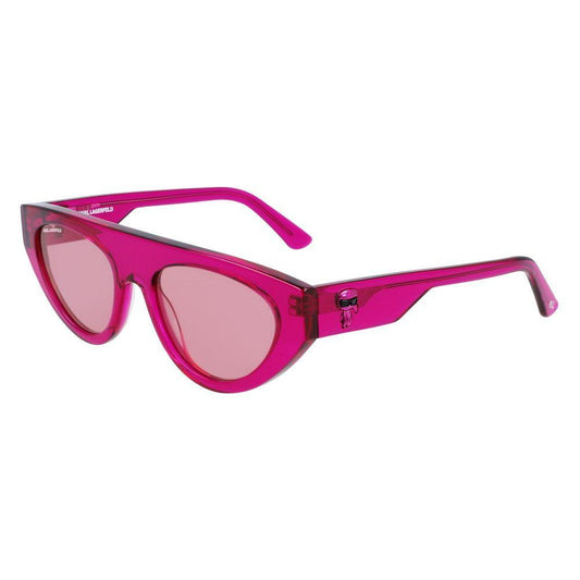 Karl Lagerfeld Pink Haircalf Sunglasses