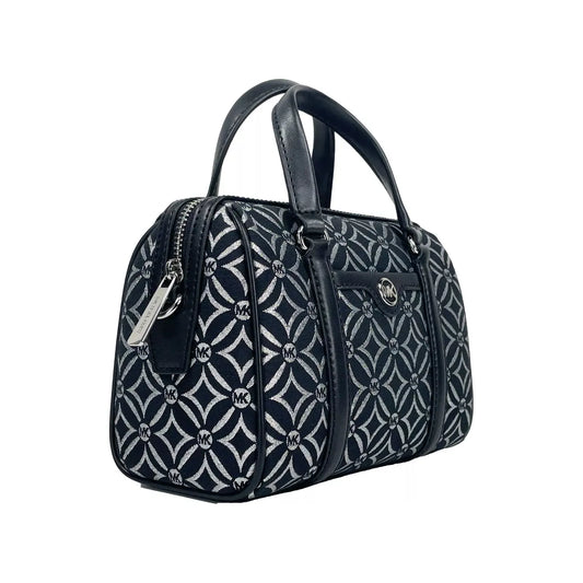 Michael Kors Small Leather Duffle Crossbody Bag Black