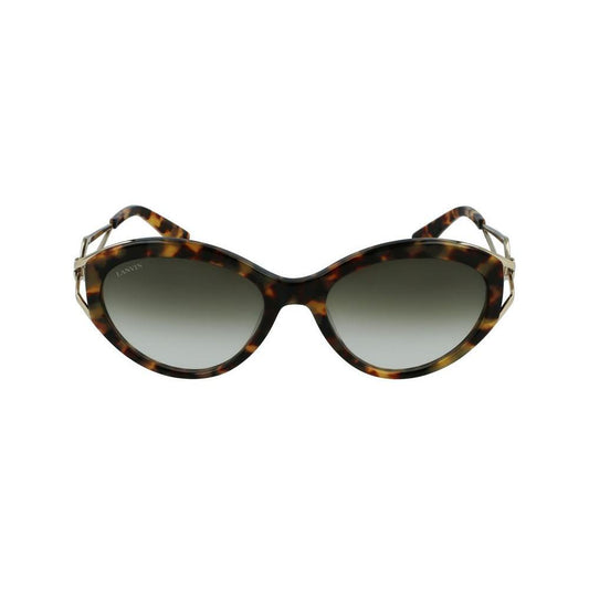 Lanvin Brown Haircalf Sunglasses