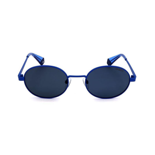 Polaroid Blue Metal Sunglasses