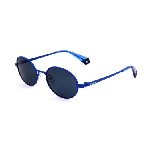 Polaroid Blue Metal Sunglasses