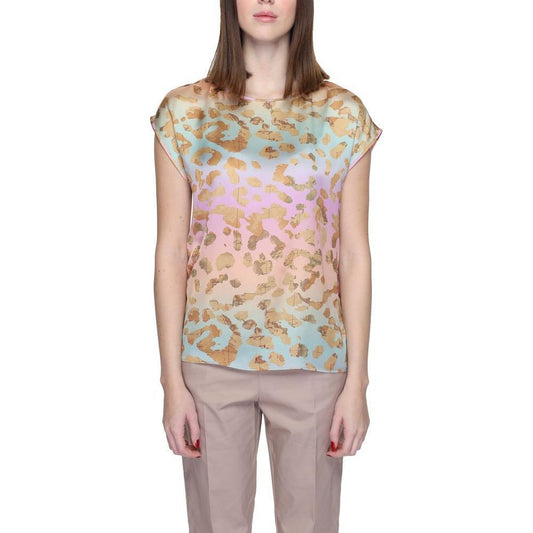 Alviero Martini Prima Classe Beige Polyester Shirt