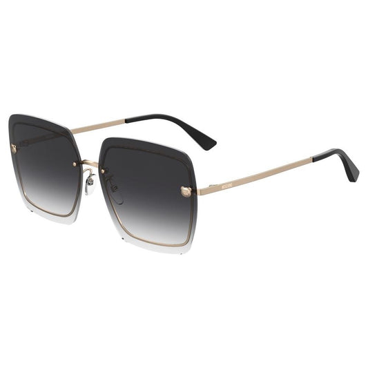 Moschino Gray Metal Sunglasses Moschino Dark Slate Gray