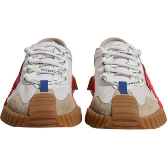 Dolce & Gabbana Multicolor Nylon Low Top NS1 Sneakers Shoes