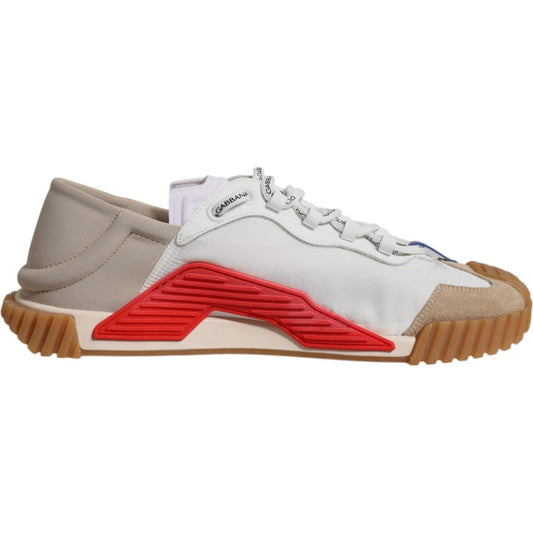 Dolce & Gabbana Multicolor Nylon Low Top NS1 Sneakers Shoes