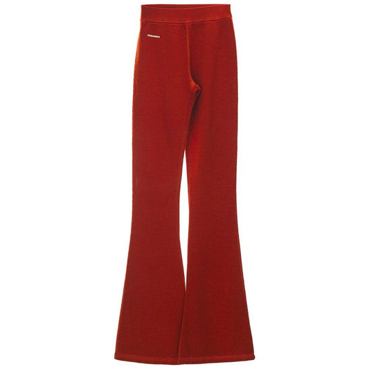 Dsquared² Red Cotton Jeans & Pant Dsquared² Brown