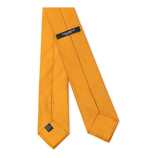 Dolce & Gabbana Orange Silk Ties & Bowty