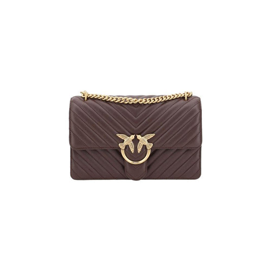 PINKO Love One Classic Shoulder Bag PINKO Dark Slate Gray