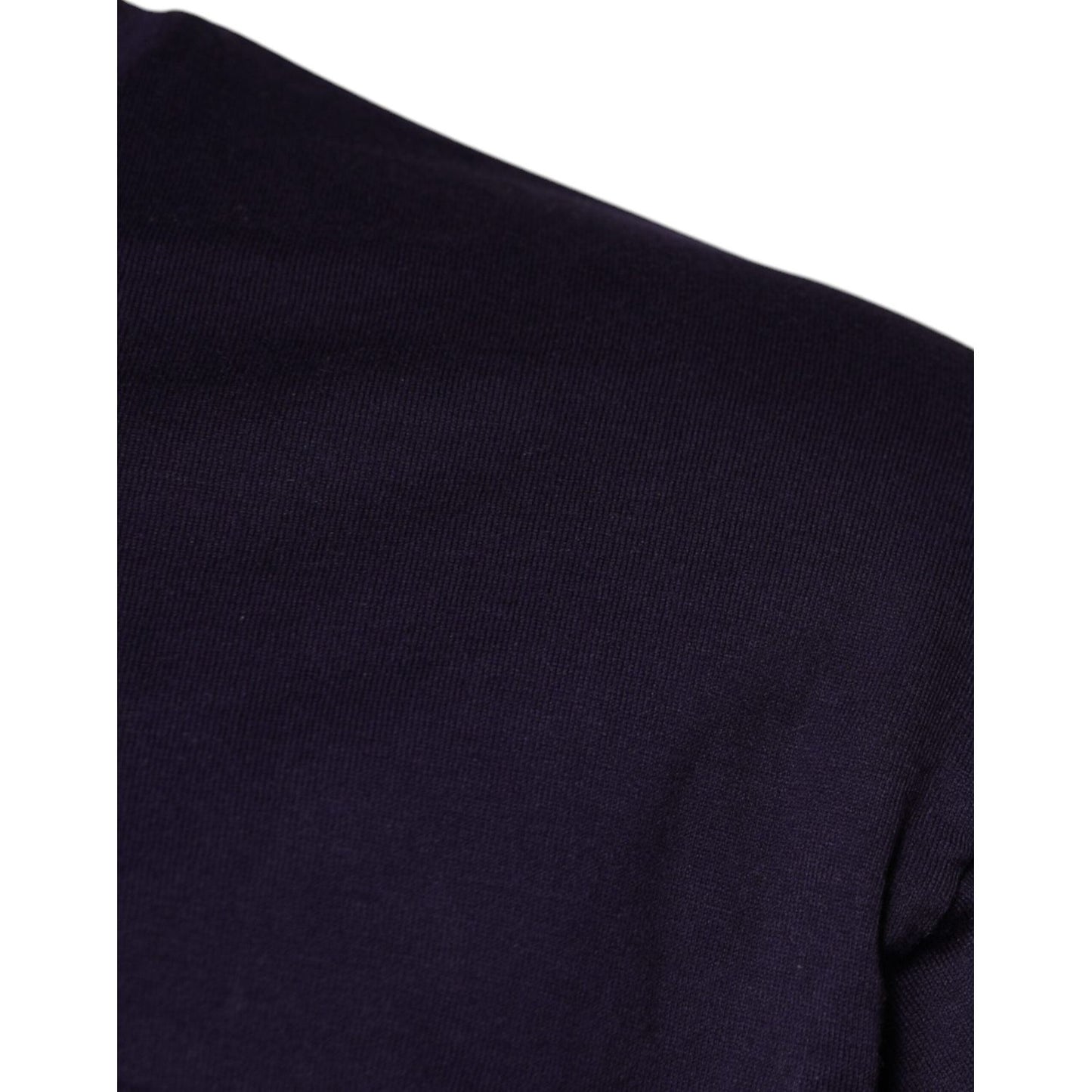 Dolce & Gabbana Purple DG Logo Cotton Crew Neck T-shirt TSH878563-50