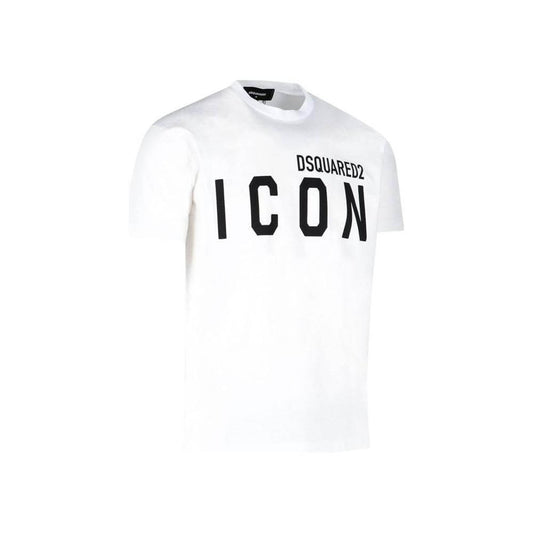 Dsquared² White Cotton T-Shirt