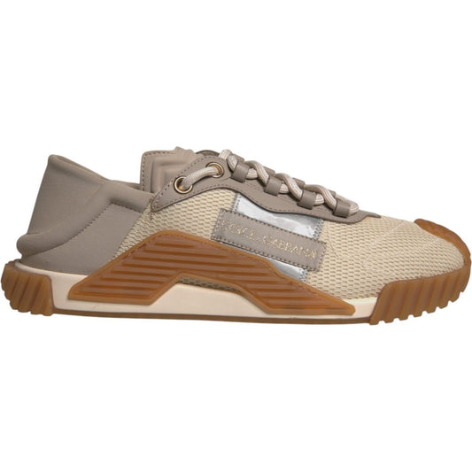 Dolce & Gabbana Multicolor Lace Up Low Top NS1 Sneakers Shoes