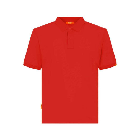 Suns Red Cotton Polo Shirt