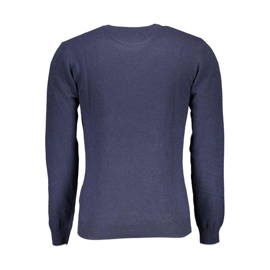 U.S. POLO ASSN. Blue Wool Men Sweater U.S. POLO ASSN. Dark Slate Gray
