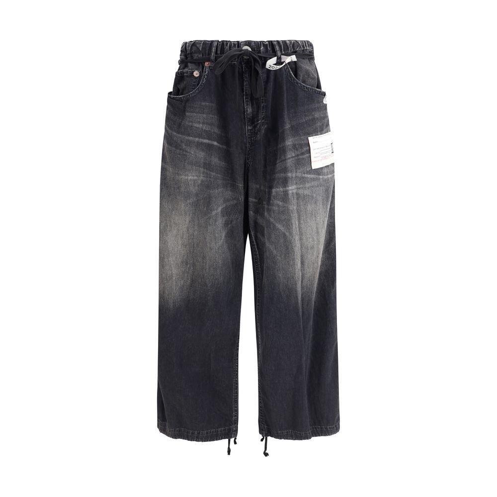 Maison Mihara Yasuhiro Baggy Jeans MA-B14PT075BLACK-IT38 | S