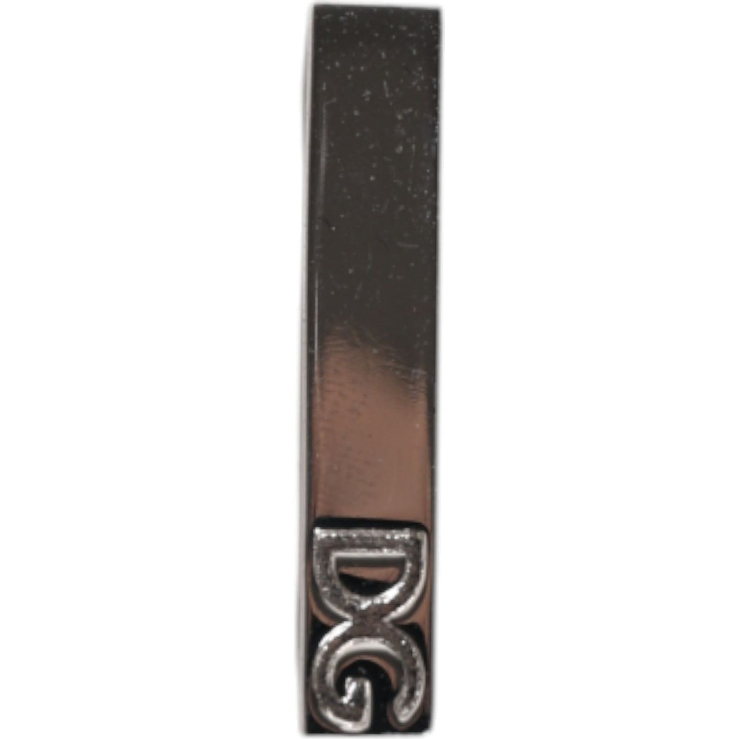 Dolce & Gabbana Dolce & Gabbana Silver Tone Brass Logo Branded Tie Clip Bar SMY10635 1728,67345645728,Dolce & Gabbana,Jewelry,Material: 100% Real Brass,Men,Men - Jewelry,New with tags,Silver,Tie Clips - Men - Jewelry
