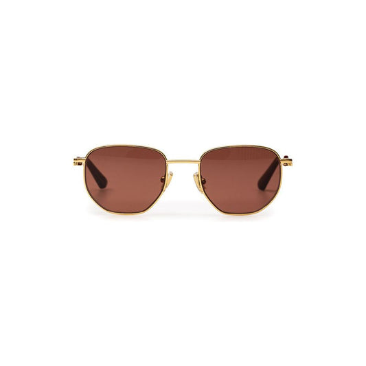 Bottega Veneta Gold Metal Sunglasses Bottega Veneta Sienna